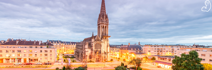 Vous venez de déménager à Caen ? Pensez à visiter l'église Saint-Pierre !
