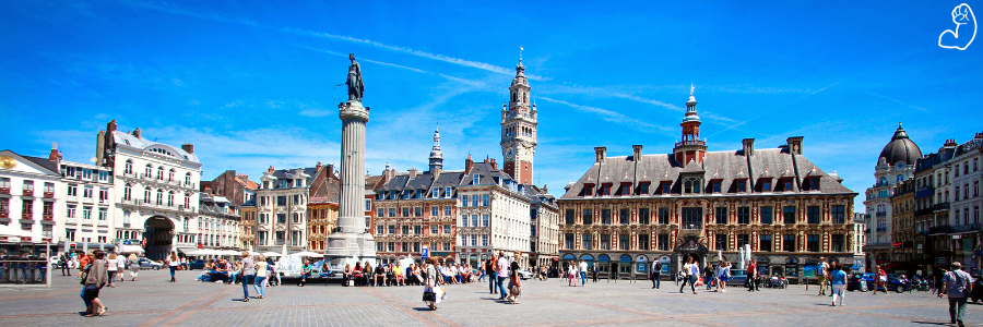 Déménagez dans le quartier de la Place du Général de Gaulle à Lille