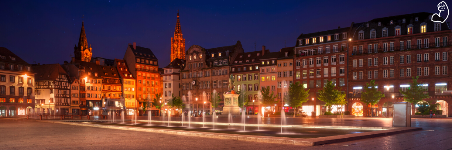 La place Kléber de Strasbourg, lieu à découvrir pour les personnes qui déménagent sur place