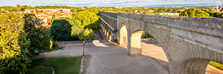 Visite de l'aqueduc Saint-Clément après un déménagement à Toulouse