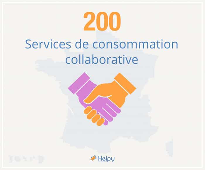 200 services de consommation collaborative en France