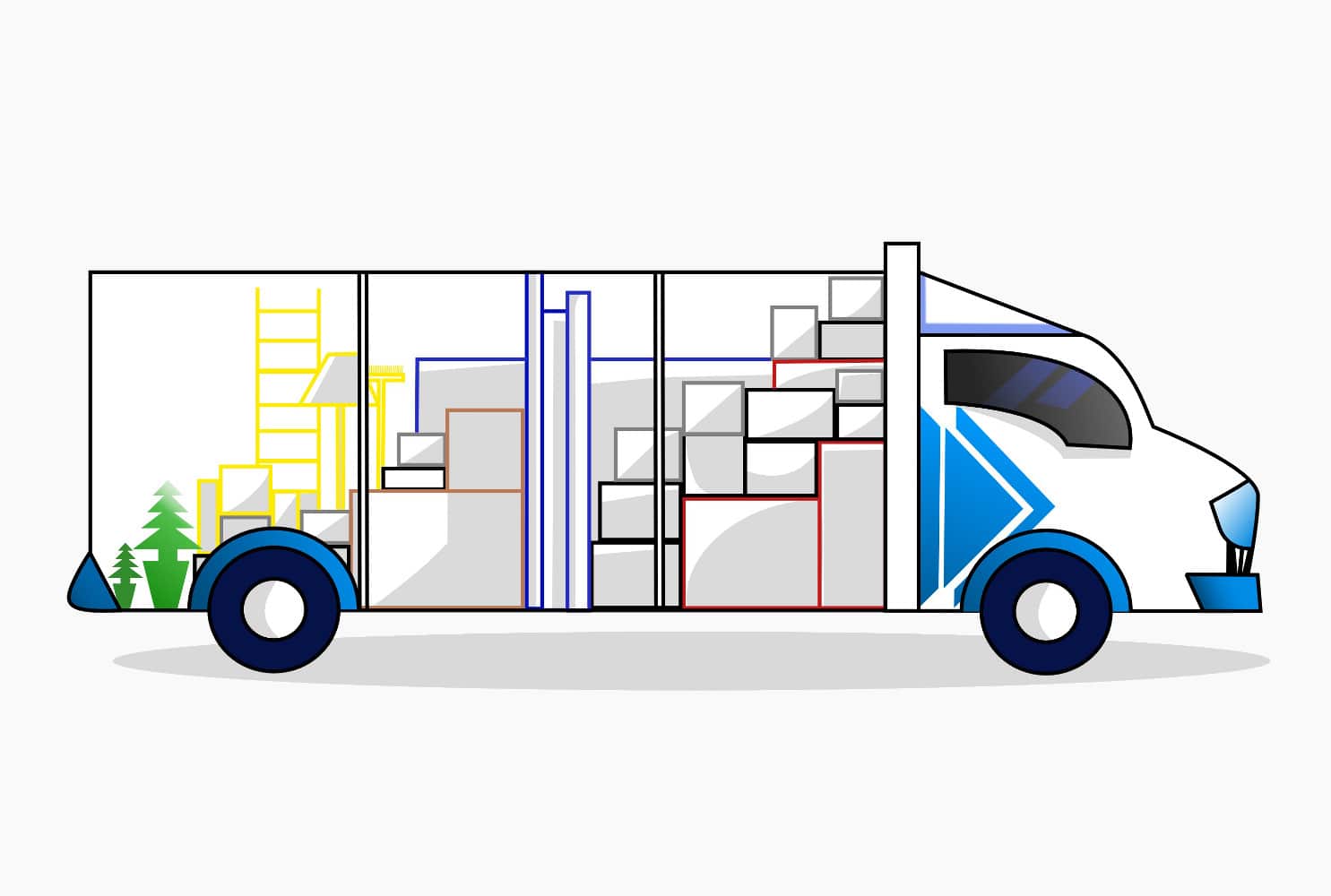 Comment bien charger son camion de déménagement - Guide complet - DLM