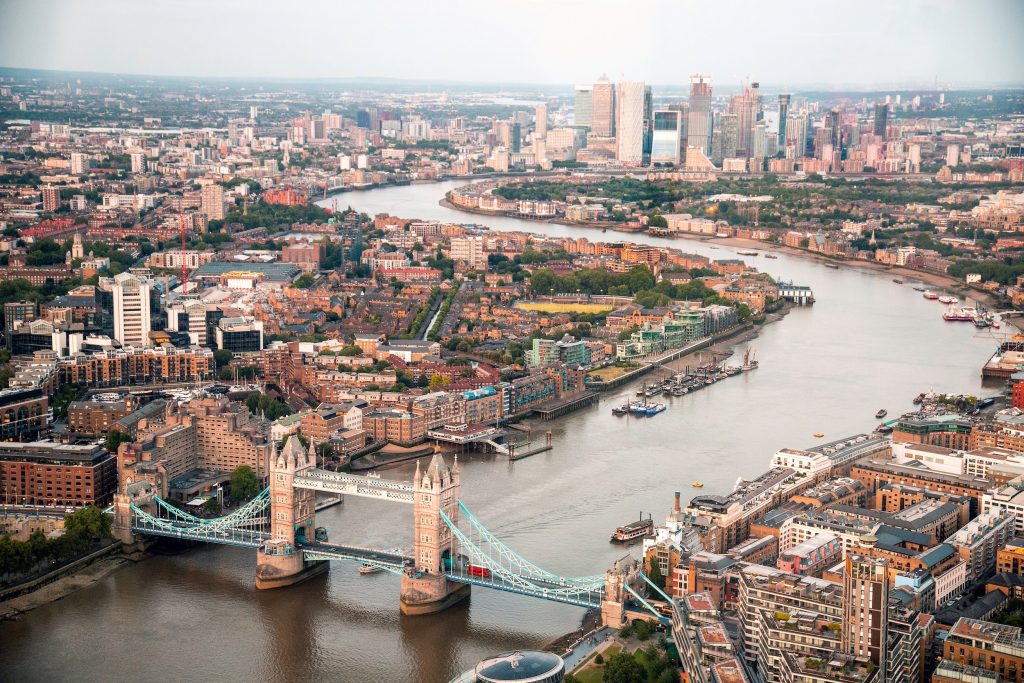 Londres vue du ciel