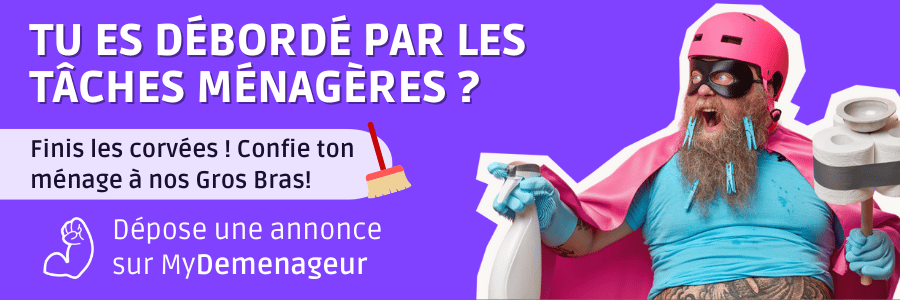 Trouvez de l'aide de ménage