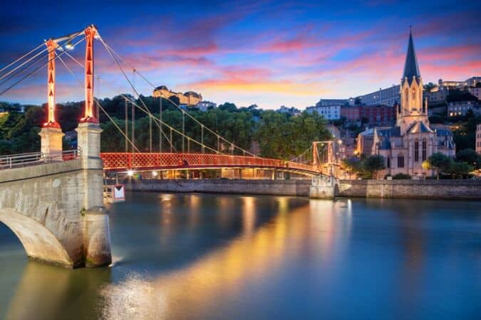 Vivre à Lyon - La Saône