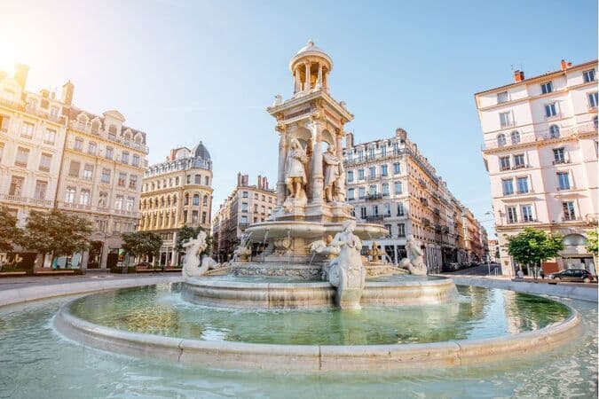 Vivre à Lyon - Place des Celestins